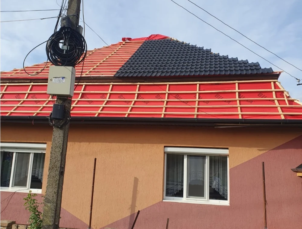 Montaj tablă metalică