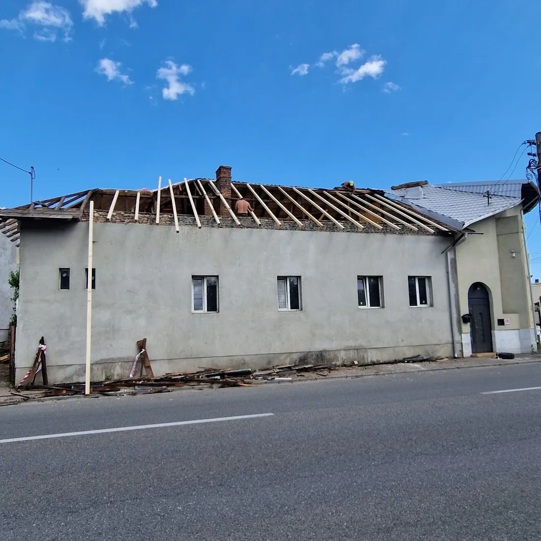Lucrare exterioară – clădire