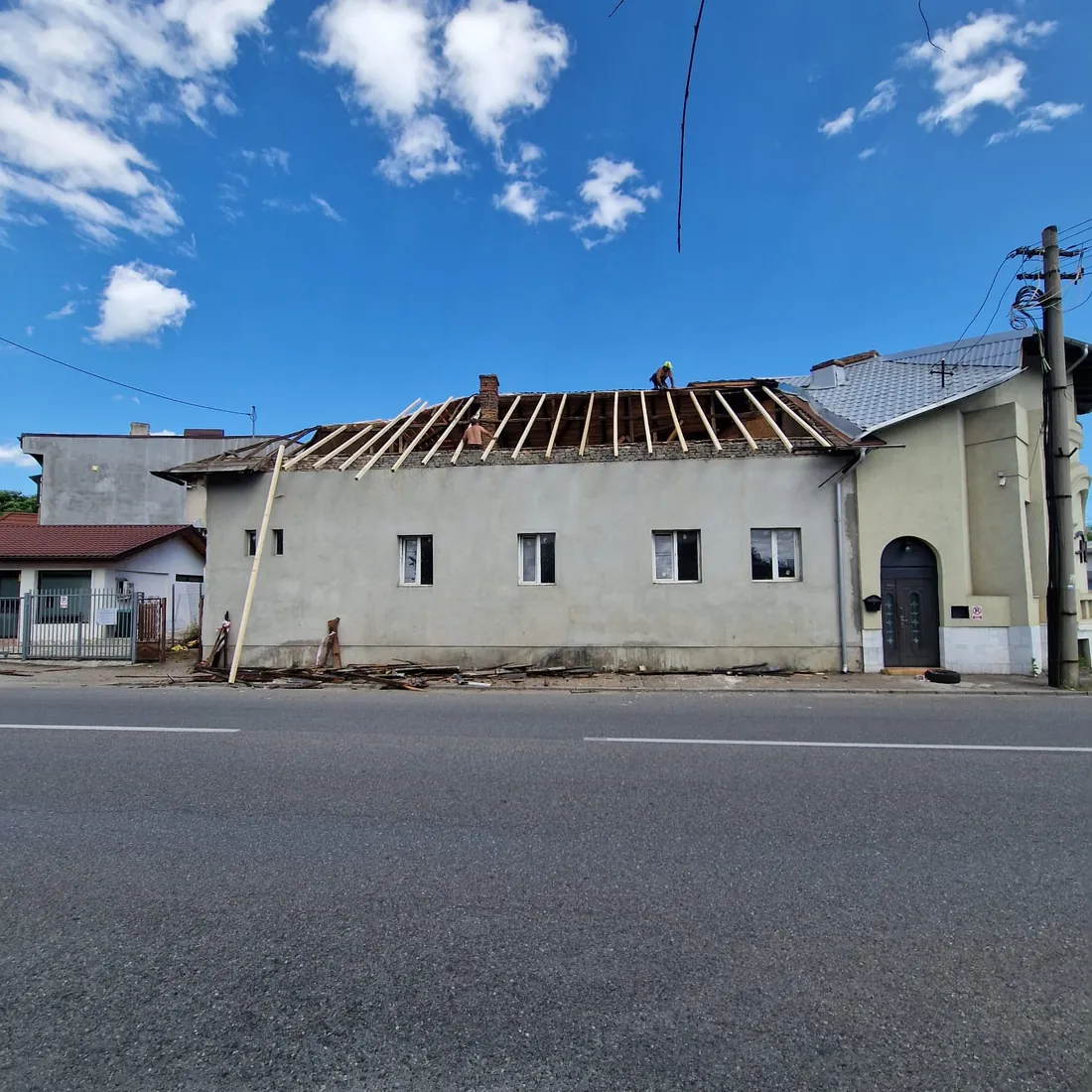Lucrare exterioară – clădire
